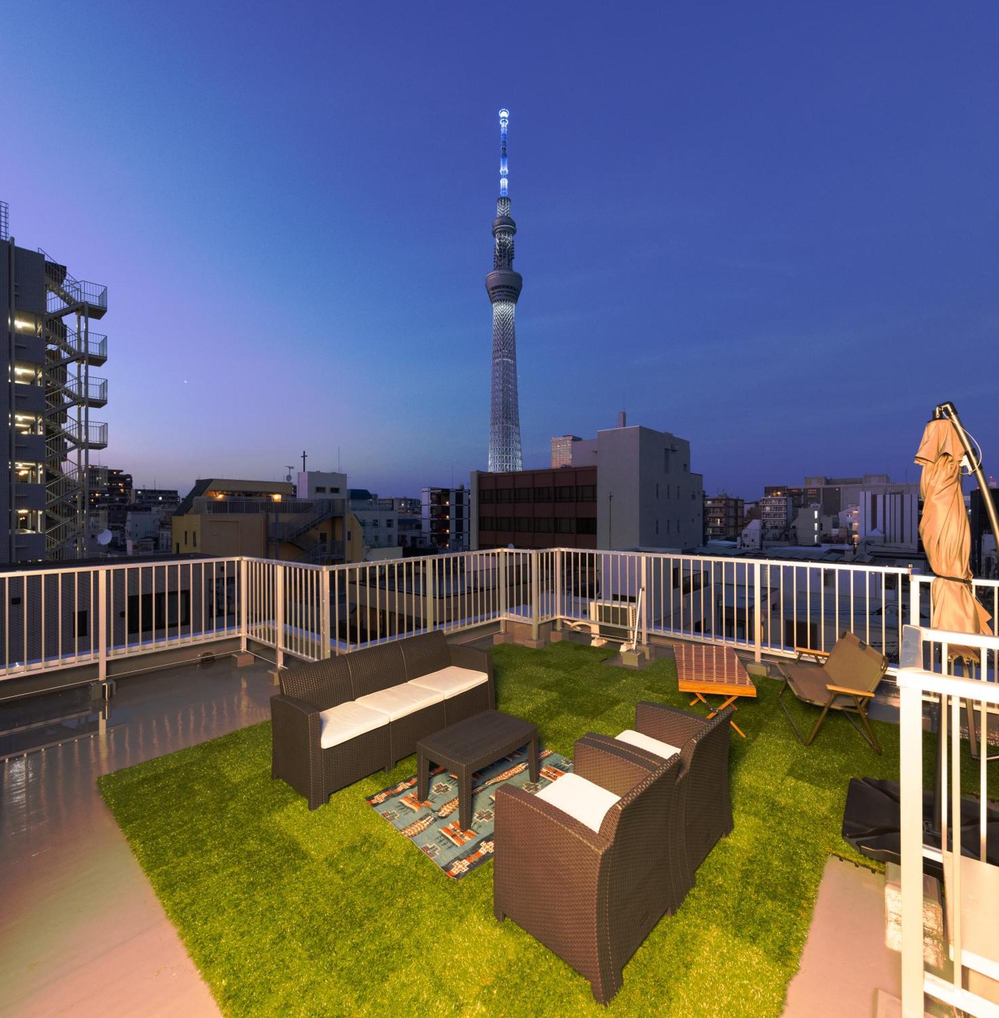 อพาร์ทเม้น Walk To Asakusa, Sky Tree Max16p